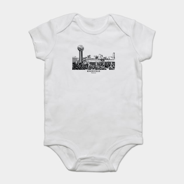 Knoxville - Tennessee Baby Bodysuit by Lakeric